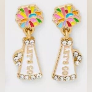 Sugarfix by BaubleBar Let's Go Cheerleader Earrings